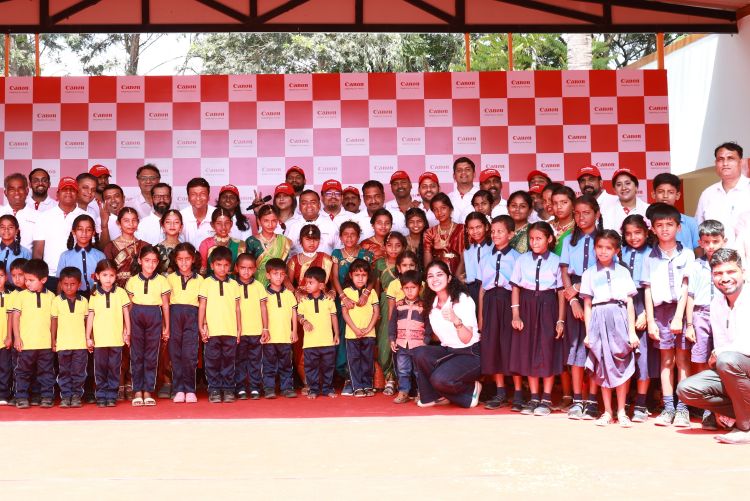 Canon India Adopts Sathanuru Village in Karnataka, Expands Flagship ‘Adopt a Village’ Initiative to 10th Location